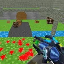 blocky gun paintball